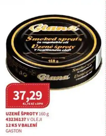 UZENÉ ŠPROTY 160 g