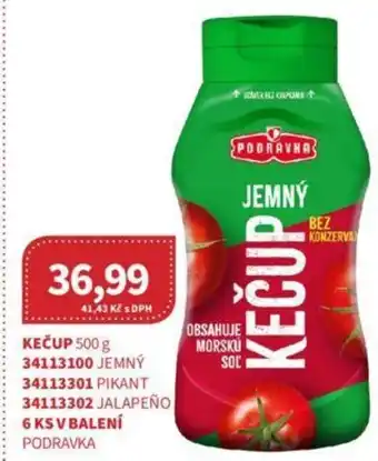 Kubík potraviny KEČUP 500 g nabídka