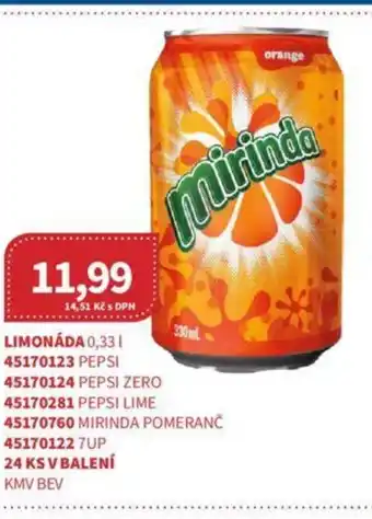 Kubík potraviny LIMONÁDA 0,33L nabídka