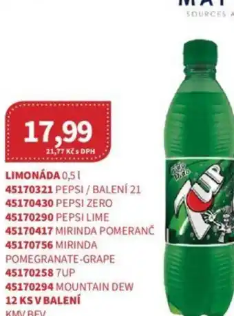 Kubík potraviny LIMONÁDA 0,5L nabídka