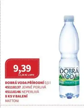 Kubík potraviny DOBRÁ VODA PŘÍRODNÍ 0,5L nabídka