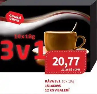 Kubík potraviny Kava 3v1 nabídka