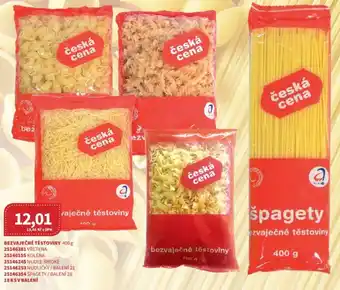BEZVAJEČNÉ TĚSTOVINY 400 g