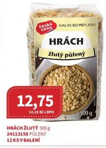 Kubík potraviny HRÁCH ŽLUTÝ 500 g nabídka