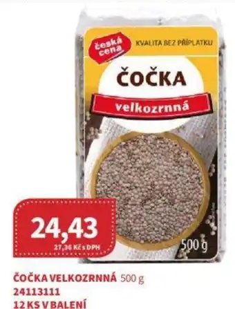 Kubík potraviny ČOČKA VELKOZRNNÁ 500 g nabídka