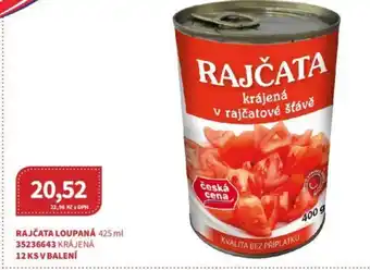 Kubík potraviny RAJČATA LOUPANÁ 425 ml nabídka