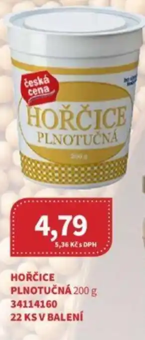 Kubík potraviny HOŘČICE PLNOTUČNÁ 200 g nabídka