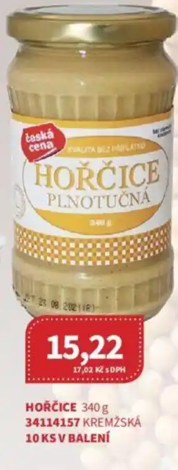 Kubík potraviny HOŘČICE 340 g nabídka