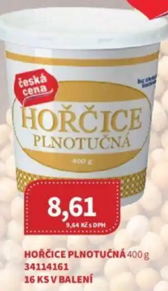Kubík potraviny HOŘČICE PLNOTUČNÁ 400 g nabídka