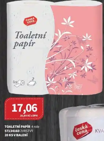 Kubík potraviny TOALETNÍ PAPÍR 4 role nabídka