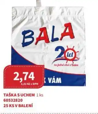 Kubík potraviny TAŠKA S UCHEM 1 ks nabídka
