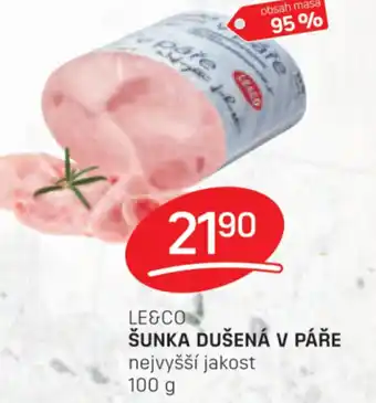 Flop ŠUNKA DUŠENÁ V PÁŘE nabídka