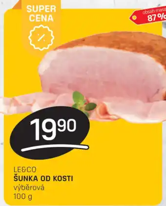Flop ŠUNKA OD KOSTI výběrová 100 g nabídka