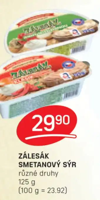 Flop ZÁLESÁK SMETANOVÝ SÝR nabídka