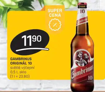GAMBRINUS ORIGINÁL 10