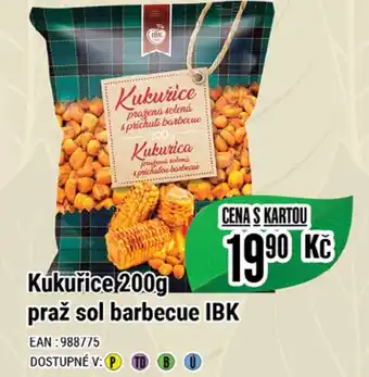 Tamda Foods Kukuřice 200g praž sol barbecue IBK nabídka