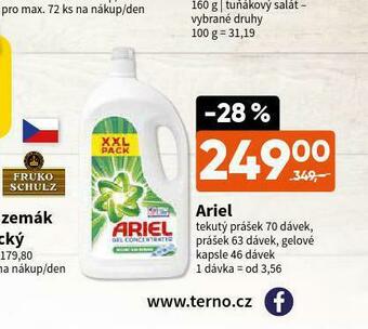 Terno Ariel prací prostředek nabídka