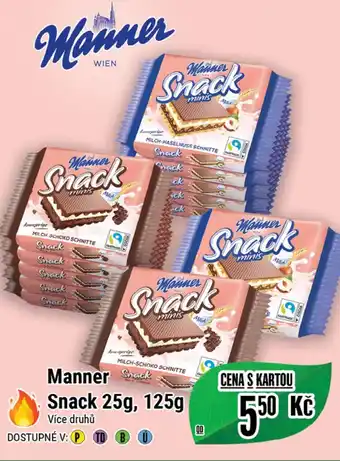 Tamda Foods Manner Snack 25g, 125g nabídka