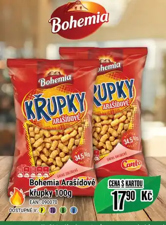 Tamda Foods Bohemia Arašídové křupky 100g nabídka