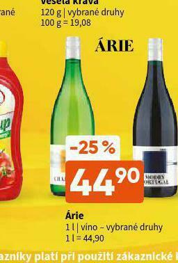 Terno Árie nabídka