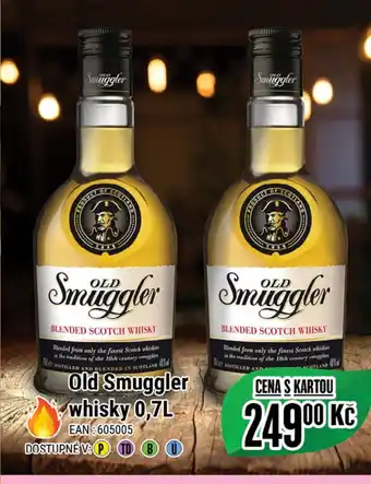Tamda Foods Old Smuggler whisky 0,7L nabídka