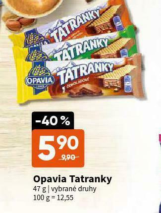 Terno Opavia tatranky nabídka