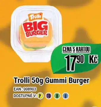 Tamda Foods Trolli 50g Gummi Burger nabídka