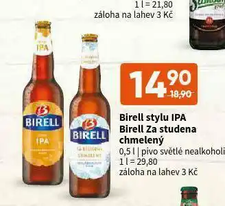 Terno Birell stylu ipa nabídka