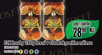Tamda Foods FJK houby 280g lesní v sladkokyselém nálevu nabídka