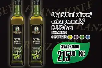 Tamda Foods Olej 500ml olivový extra panenský F.J.Kaiser nabídka