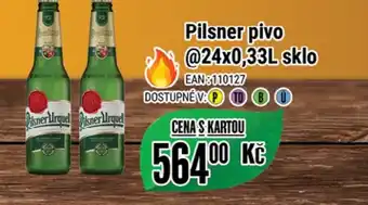 Tamda Foods Pilsner pivo 24x0,33L sklo nabídka