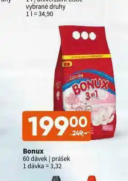Terno Bonux prací prášek nabídka