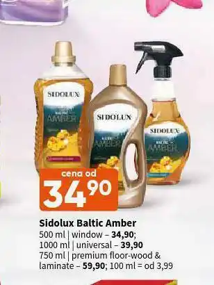 Terno Sidolux baltic amber universal nabídka