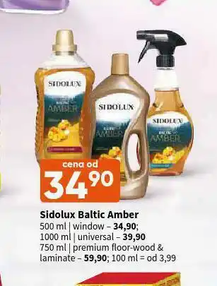 Terno Sidolux baltic amber na podlahy nabídka