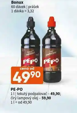 Terno Pe-po lampový olej nabídka