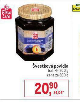 Makro Švestková povidla nabídka