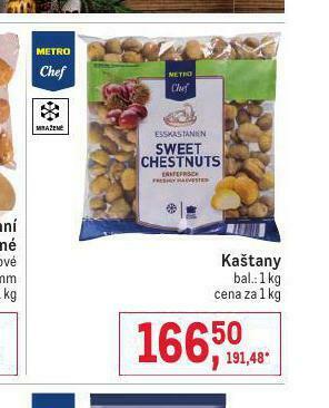 Makro Kaštany nabídka