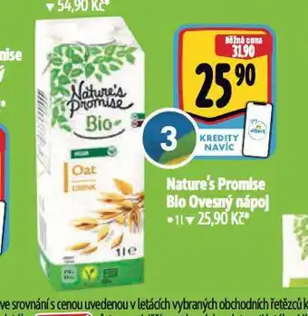 Albert Bio ovesný nápoj nabídka