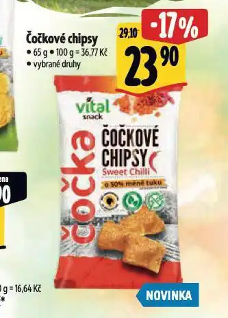 Albert Čočkové chipsy nabídka