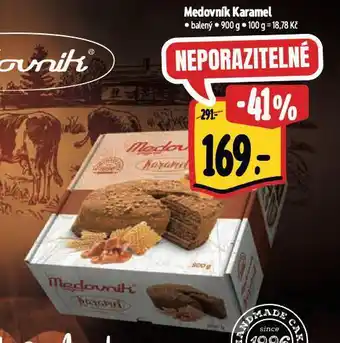 Albert Medovník karamel nabídka