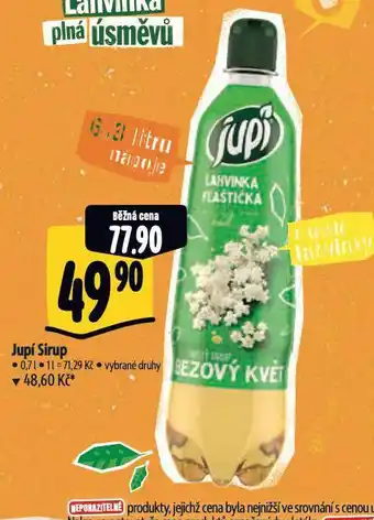 Albert Jupí sirup nabídka