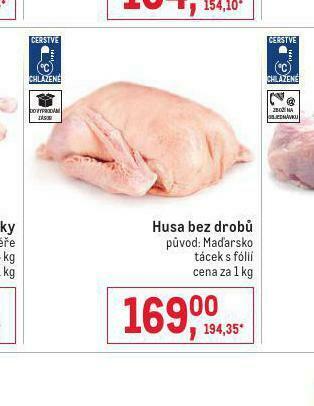 Makro Husa bez drobů nabídka