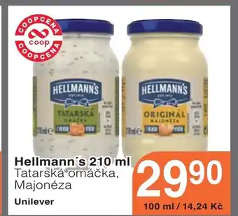 Coop hb Hellmann's 210 ml nabídka