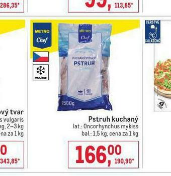 Makro Pstruh kuchaný nabídka