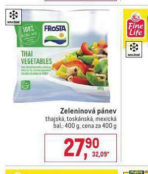 Makro Zeleninová pánev nabídka