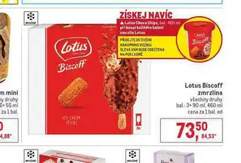 Makro Lotus biscoff zmrzlina nabídka