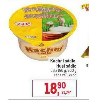 Makro Husí sádlo nabídka