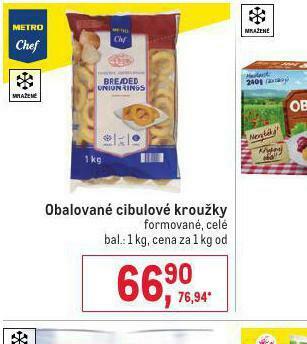 Makro Obalované cibulové kroužky nabídka