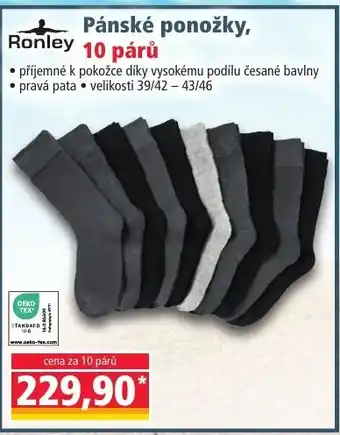 Norma Pánské ponožky, 10 párů nabídka