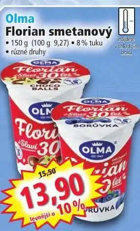 Norma Olma Florian smetanový nabídka